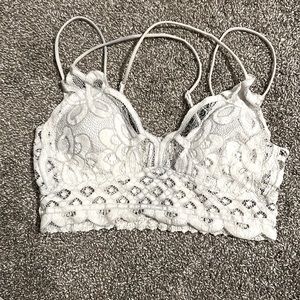 White Bralette (Lace)